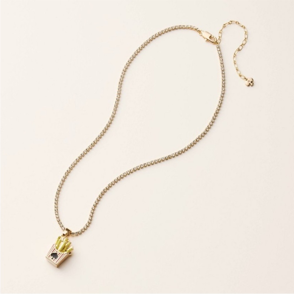 NWT -Kate Spade x Target French Fries 🍟 Necklace - Picture 3 of 5